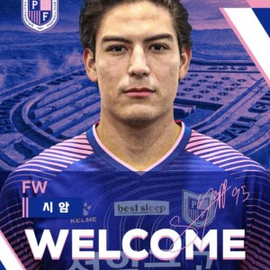 官方：泰国U23混血国脚暹-亚普加盟K2新军坡州开拓者